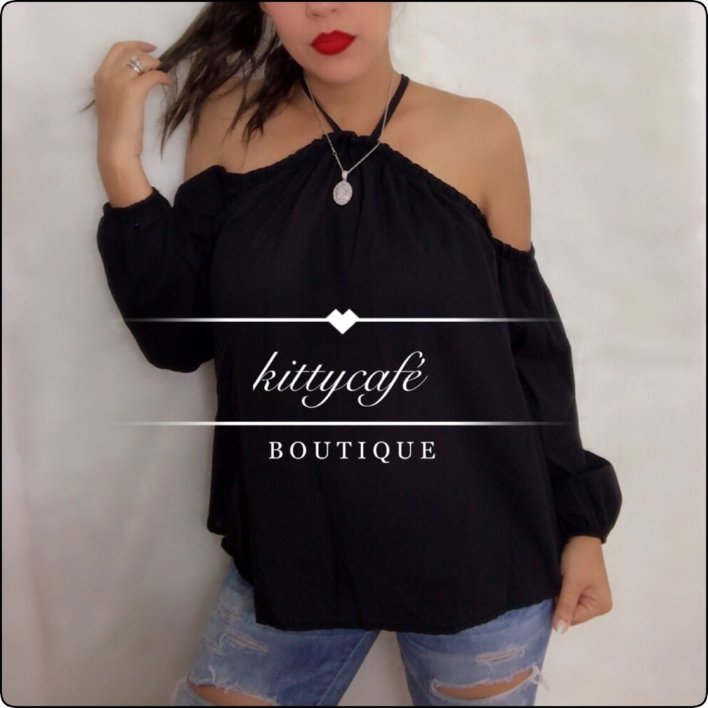 Sassy Shoulder Blouse